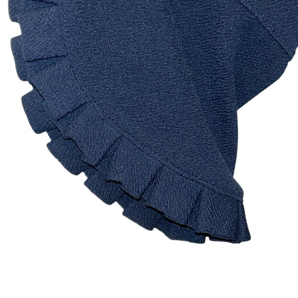 Catherines Classic Navy Long Sleeve Dress - Picture 4 of 6